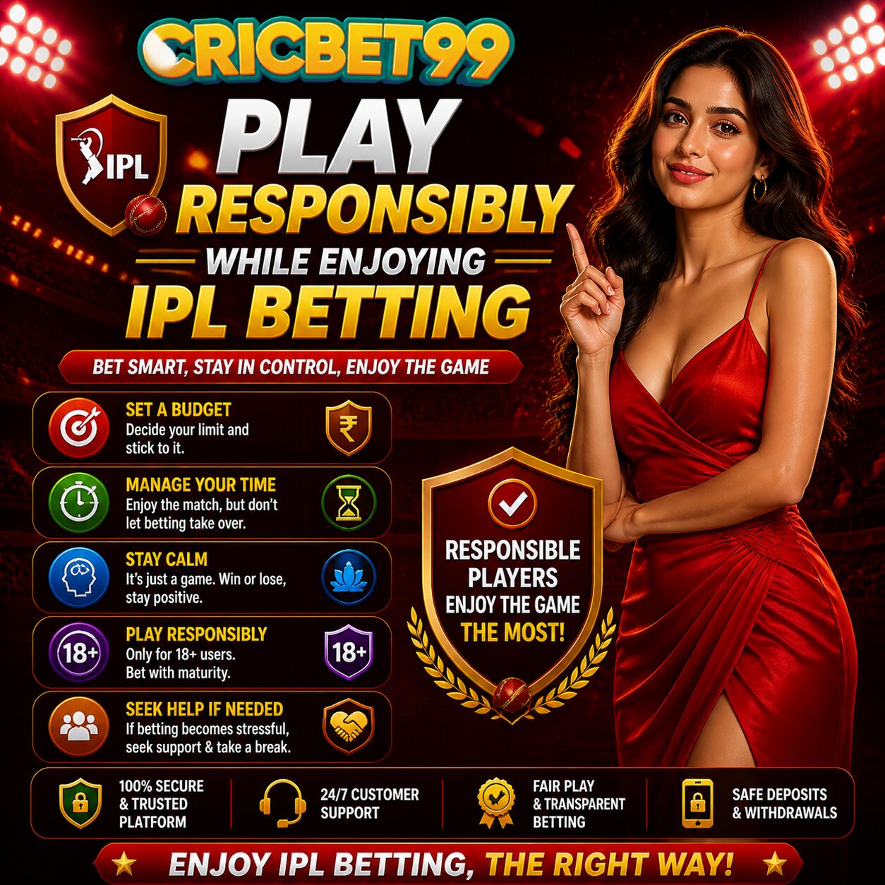 Play Responsibly While Enjoying IPL Betting