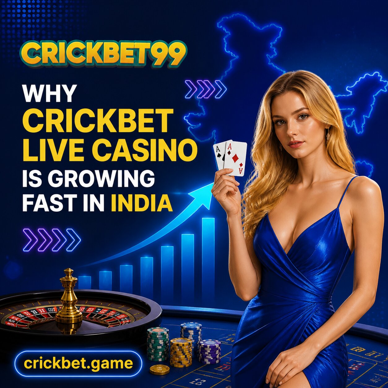 Why Crickbet Live Casino Is Growing Fast in India