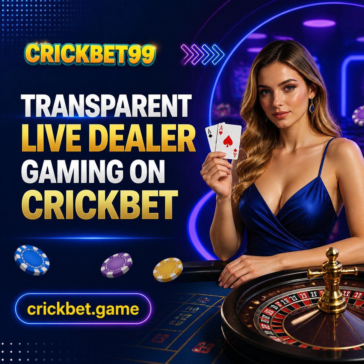 Transparent Live Dealer Gaming on Crickbet