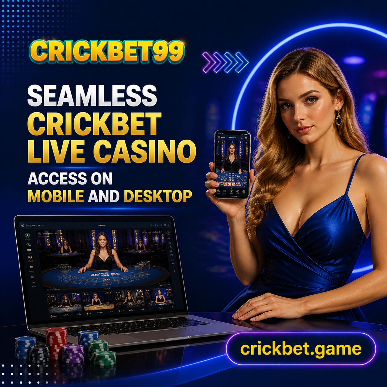 Seamless Crickbet Live Casino Access on Mobile and Desktop