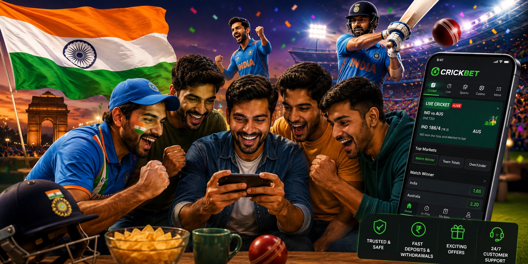 Why Crickbet Is Popular in India