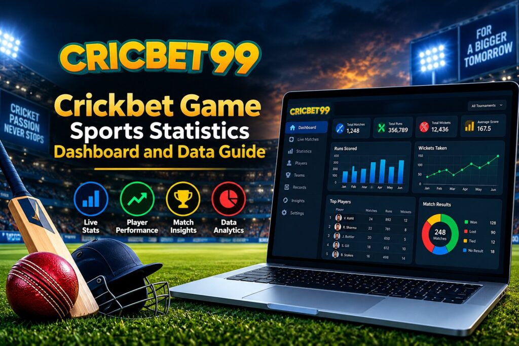 Crickbet Sports Statistics Dashboard and Data Guide
